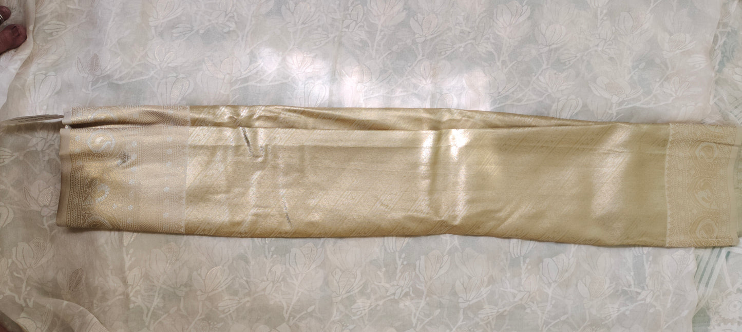 Green color soft silk saree